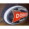 Dodge 32’’ Backlit Led Oval Sign Design #V7113 Backlit Ovals