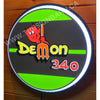 Dodge Demon 30’’ Backlit Led Button Sign Design #Bb7098 Led