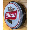 Dow Beer 18” Backlit Led Button Sign Design #W6030 Led Buttons