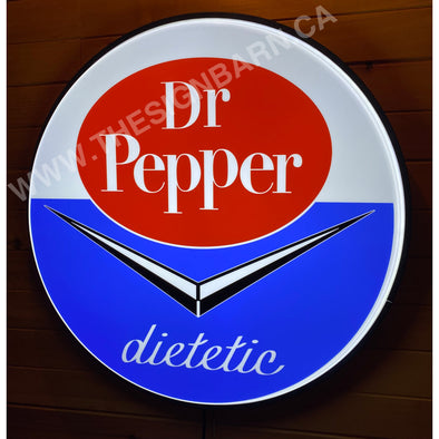 Dr Pepper 30’’ Backlit Led Button Sign Design #Bb7179 Led