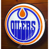 Edmonton Oilers 18’’ Backlit Led Button Sign Design #W6002 18” Led Buttons