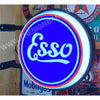 Esso 20’’ Led Fixed Flange Sign Design #F5054 Led Sign