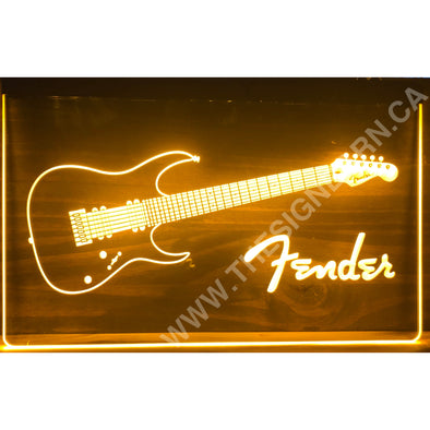 Fender Design #L207 Lighted Sign