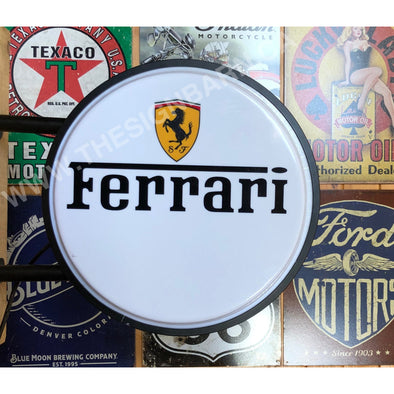 Ferrari 20’’ Led Fixed Flange Sign Design #F5084 Led Sign