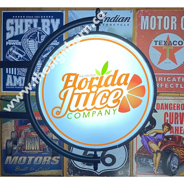 Florida Juice Company Custom Design