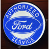 Ford Authorized Service 18” Backlit Led Button Sign Design #W7201 Led Buttons