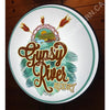 Gypsy River 30” Backlit Button Custom Design