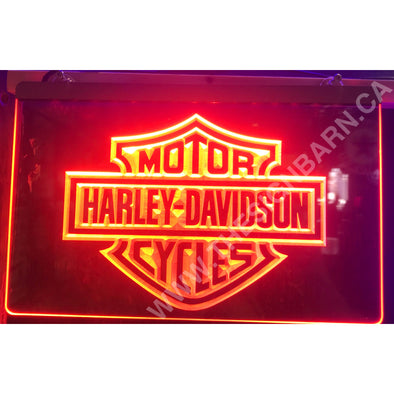 Harley Davidson Design #L116 Lighted Sign