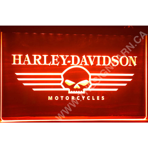 Harley Davidson Design #L221 Lighted Signs