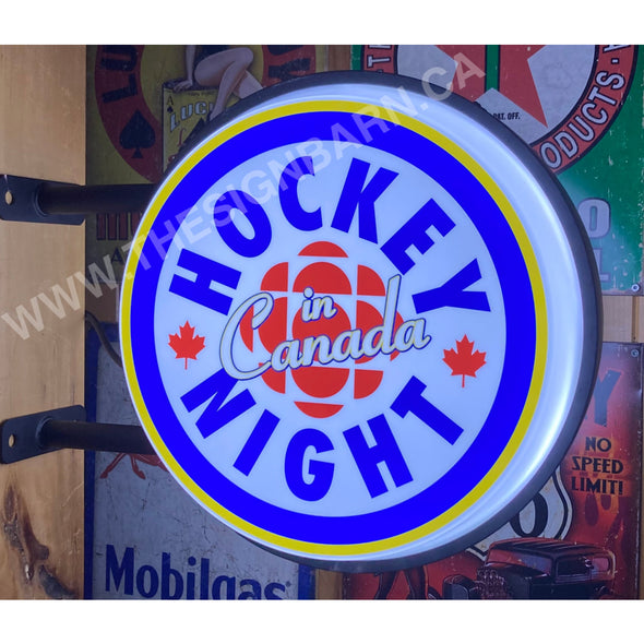 Hockey Night In Canada 20’’ Led Fixed Flange Sign Design #F7011 Led Sign