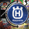 Husqvarna 24’’ Rotating Led Lighted Sign Design #S5060 Pivoting With Switch