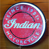 Indian Motorcycle 18’’ Backlit Led Button Sign Design#W6023 18” Led Buttons