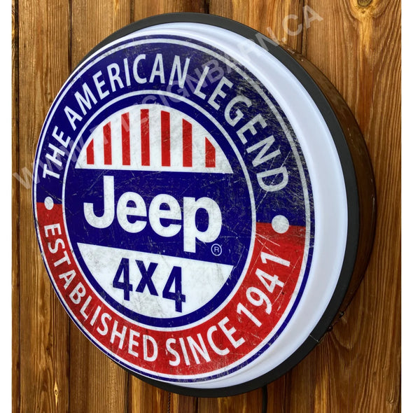 Jeep 30’’ Backlit Led Button Design #Bb7080 Led Sign