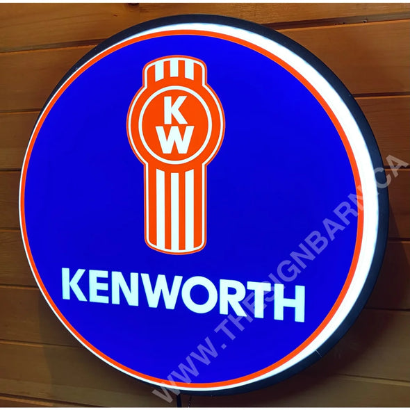 Kenworth 18’’ Backlit Led Button Design #W7136 18” Led Buttons