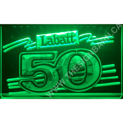 Labatt 50 Design #L202 Lighted Signs