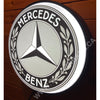 Mercedes Benz 18’’ Backlit Button Sign Design #W5148 18” Led Buttons