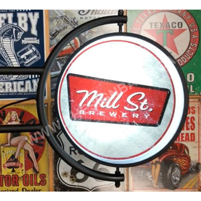 Mill St. Brewery 24” Pivoting Sign Design #P5149 24’’