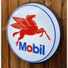 Mobil 30” Backlit Led Button Sign Design #Bb7092 30’’ Led