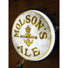 Molson Ale 18’’ Backlit Led Button Sign Design #W6028 18” Led Buttons