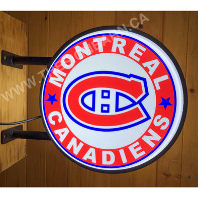 Montreal Canadiens 20’’ Led Fixed Flange Sign Design #F5057 Led Sign