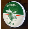 Moosehead Beer 18’’ Backlit Led Button Sign Design #W7018 18” Led Buttons