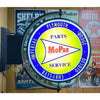 Mopar Historic 24” Rotating Led Lighted Sign Design #S7097 Pivoting With Switch