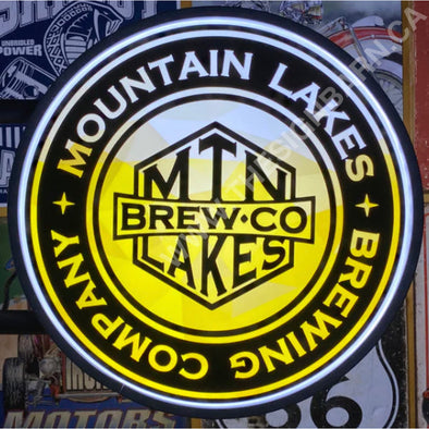 Mountain Lakes Brewing Custom Design