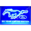 Mustang Design #L136 Lighted Sign