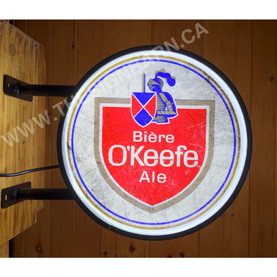 Okeefe 20’’ Led Fixed Flange Sign Design #F5026 Led Sign