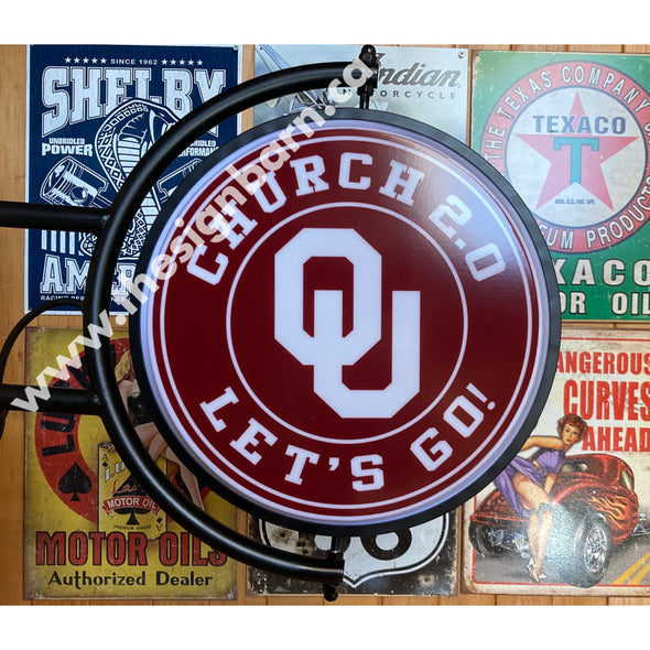 Oklahoma Sooners Custom Design 24’’ Pivoting