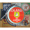 Oland Beer 24” Rotating Led Lighted Sign Pivoting With Switch