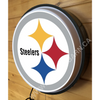 Pittsburg Steelers 18’’ Backlit Led Button Sign Design #W5075 18” Led Buttons