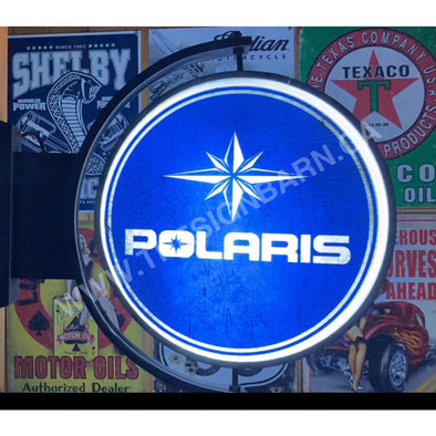 Polaris 24’’ Rotating Led Lighted Sign Design #S5009 Pivoting With Switch