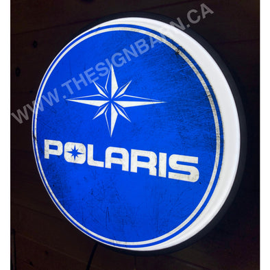 Polaris 30’’ Backlit Led Button Sign Design #Bb5009 Led