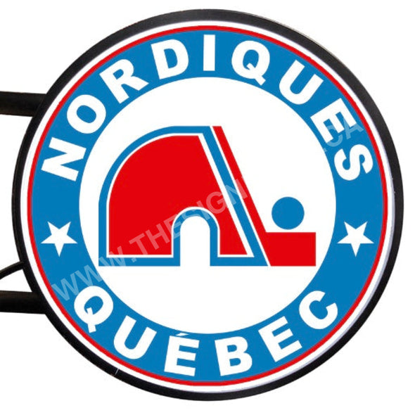 Quebec Nordiques 24” Pivoting Light Design #P5074 24’’