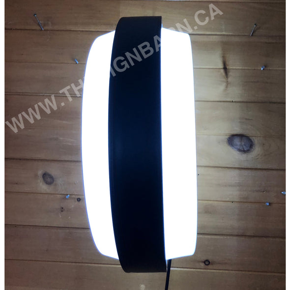 Quebec Nordiques Design #F5074 Led Fixed Flange Sign