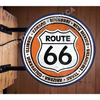 Route 66 20’’ Led Fixed Flange Sign Design #F5012 Led Sign