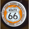 Route 66 30’’ Backlit Led Button Sign Design #Bb5012 Led