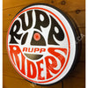 Rupp Riders 18’’ Backlit Led Button Sign Design #W7086 18” Led Buttons