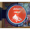 Satriale’s Custom Designed 24’’ Rotating Led Sign With Toggle Switch Controls Pivoting