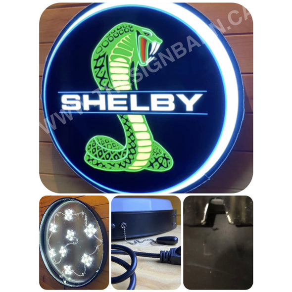 Shelby 30’’ Backlit Led Button Sign Design #Bb7163 Led