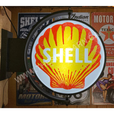 Shell 24’’ Rotating Led Lighted Sign Design #S5011 Pivoting With Switch