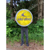 Ski-Doo 30’’ Backlit Led Button Sign Design #Bb5005 Led