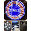 Standard Oil 30’’ Backlit Led Button Sign Design #Bb7147 Led