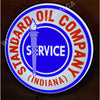 Standard Oil 30’’ Backlit Led Button Sign Design #Bb7147 Led