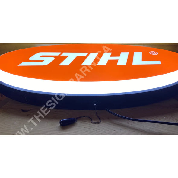 Stihl 32” Backlit Led Oval Sign Design #V7154 32’’ Backlit Ovals