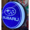 Subaru 20’’ Two Sided Led Fixed Flange Sign Design #F7076 Led Sign