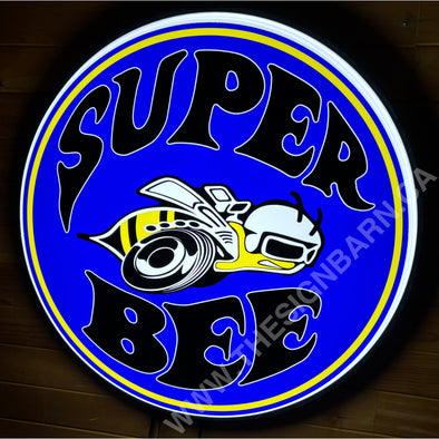 Super Bee 30’’ Backlit Led Button Sign Design #Bb7182 Led