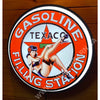 Texaco Pin Up 18’’ Backlit Led Button Sign Design #W6001 18” Led Buttons