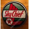 Texaco Sky Chief 30’’ Backlit Led Button Sign Design #Bb7093 Led